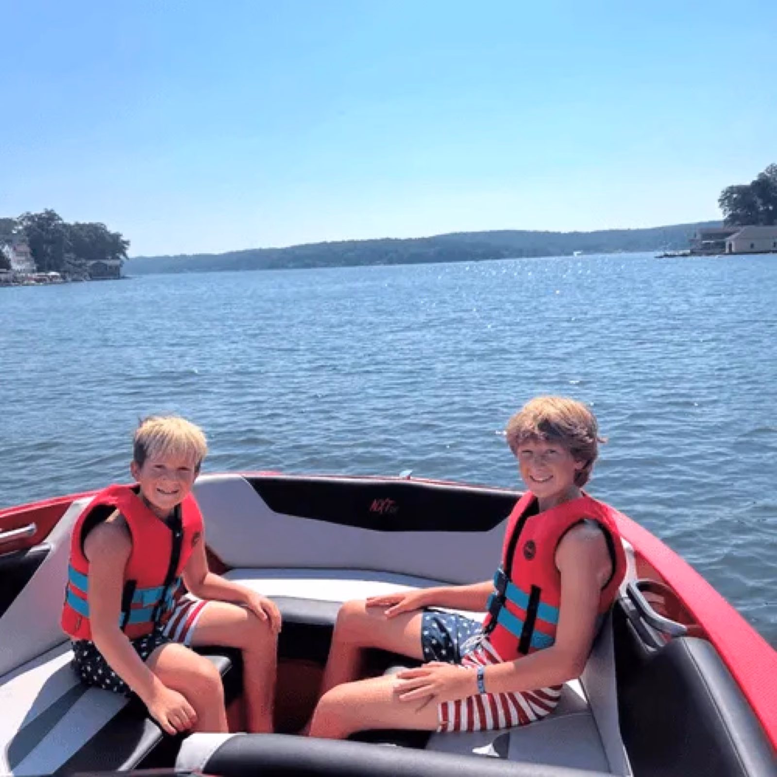 Couple on the boat